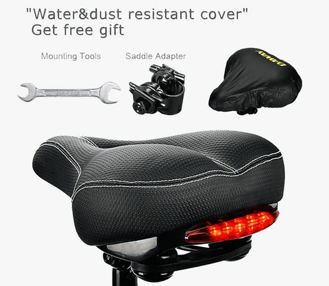 Waterproof Soft Bicycle Saddle Taillight