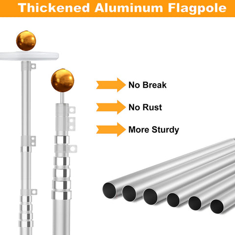 Telescoping Flag Pole Kit