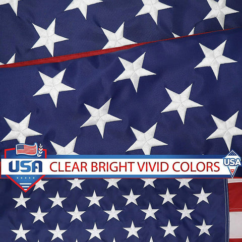 American Embroidered Flag