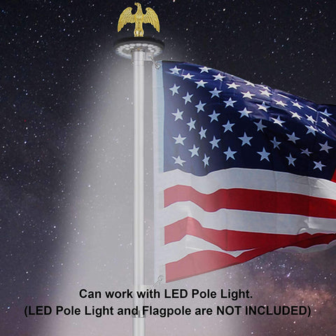 Eagle Finial Flagpole Topper