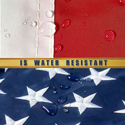 American Embroidered Flag
