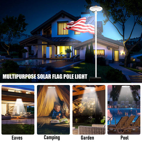 UFO Solar FlagPole Light Gen²