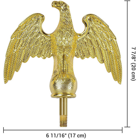 Eagle Finial Flagpole Topper