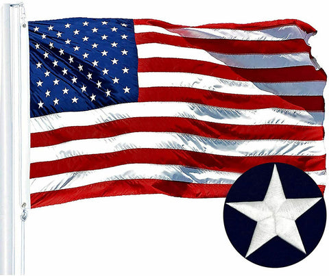 American Embroidered Flag
