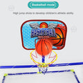 Football Basketball Sport Stand 2-In-1